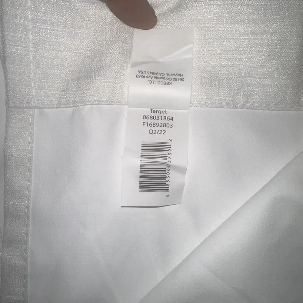 NEW ONE Eclipse Blackout Rod Pocket Panel Curtain Drape 42